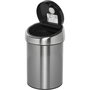 Brabantia Touch Bin 3 Litros Acero Mate Resistente a Huellas