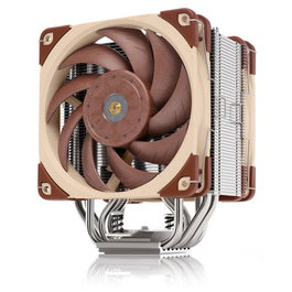 NOCTUA Enfriador para CPU NH-U12A, 12 cm, 2 Ventiladores PWM, 158 mm de Altura, Soporte LGA 1851/1700/AM5/AM4, Flujo de Aire 102.1 m³/h