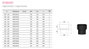 Estufa Reducción/Ampliación Vitrific Negro 110Ø a 120Ø