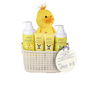 E'LIFEXIR BABY CARE CESTA PARA PIEL SENSIBLE ESTUCHE 6 pz Gel-Champú + Leche Corporal + Crema Pañal + Crema Facial + Peluche
