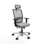 PIQUERAS Y CRESPO Silla de oficina Haches con mecanismo Sincro/Traslack Gris