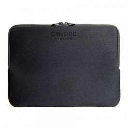 Tucano Colore Second Skin Funda para Portátil Negro, Ultra Delgada, para Pantallas de 29,5 cm (11.6") a 31,8 cm (12.5")