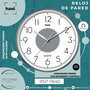 SAMI Reloj de Pared Red 34.5 cm marco aluminio HQ Taiwan