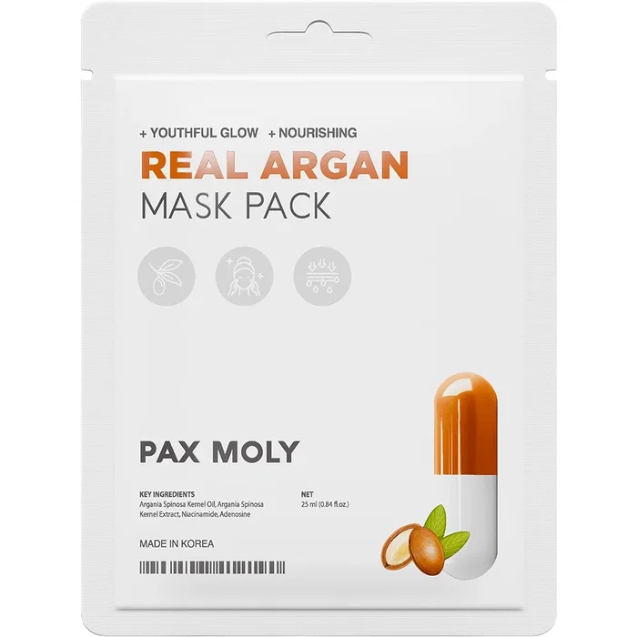 PaxMoly Real Argan Mascarilla facial Hidratante y Humectante 25 ml PaxMoly Real Argan Mascarilla facial Hidratante y Humectante 25 ml