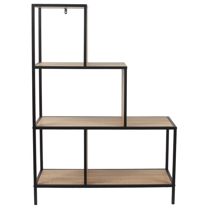 Home Deco Factory Estantería Escalera Edison Collection Industriel 80x30x112 cm