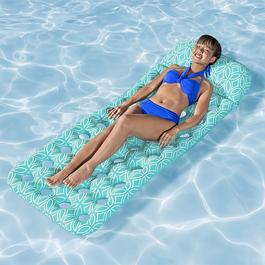 Bestway Colchoneta Hinchable Waterproof Comfort Plush 198x74 cm Playa y Piscina 43550