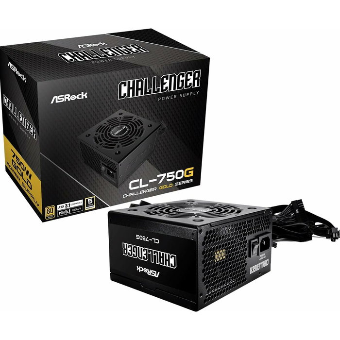 ASRock Phantom Gaming PG-1000G 1000W ATX 80+ Gold Modular Black ASRock Phantom Gaming PG-1000G 1000W ATX 80+ Gold Modular Black