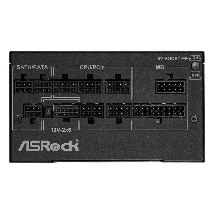 ASRock Phantom Gaming PG-1000G 1000W ATX 80+ Gold Modular Black