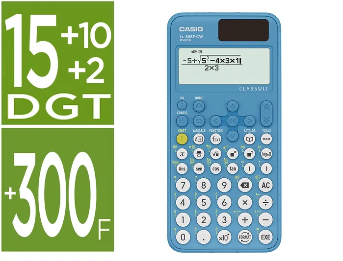 Casio FX-85SP CW ClassWiz Calculadora Científica Azul