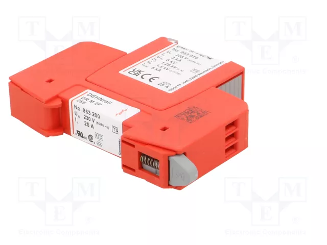 Dehn + Soehne DEHN 953 200 DEHNrail 2p DR M 2P 255 Protector contra sobretensiones Dehn + Soehne DEHN 953 200 DEHNrail 2p DR M 2P 255 Protector contra sobretensiones