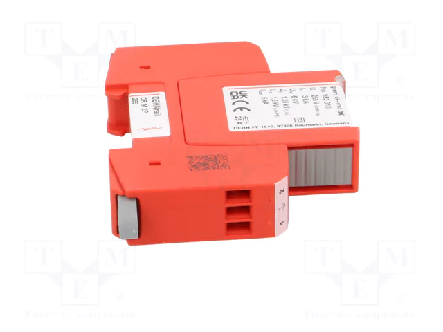 Dehn + Soehne DEHN 953 200 DEHNrail 2p DR M 2P 255 Protector contra sobretensiones Dehn + Soehne DEHN 953 200 DEHNrail 2p DR M 2P 255 Protector contra sobretensiones