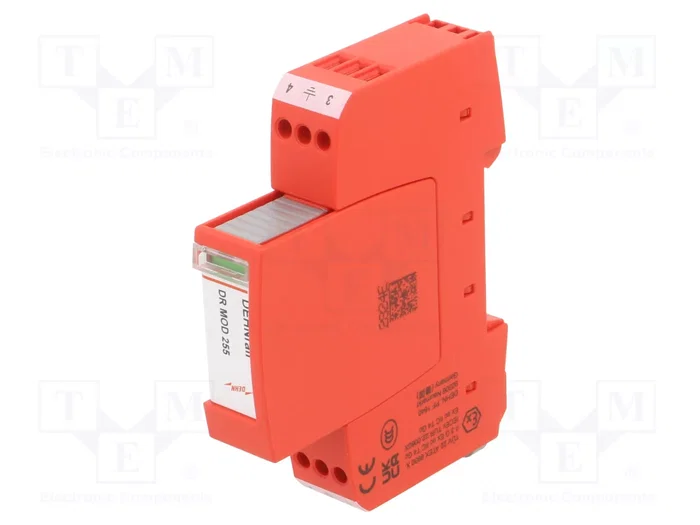 Dehn + Soehne DEHN 953 200 DEHNrail 2p DR M 2P 255 Protector contra sobretensiones Dehn + Soehne DEHN 953 200 DEHNrail 2p DR M 2P 255 Protector contra sobretensiones