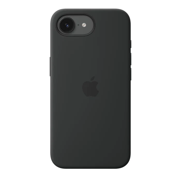 Apple Funda de silicona con MagSafe para iPhone 17e - Negro Apple Funda de silicona con MagSafe para iPhone 17e - Negro
