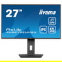 iiyama ProLite XUB2792UHSU-B6 Monitor 27 Pulgadas 4K UHD 3840x2160 IPS 4ms 60Hz, Altavoces, USB-C, DP, HDMI, Negro, con Pivote