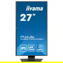 iiyama ProLite XUB2792UHSU-B6 Monitor 27 Pulgadas 4K UHD 3840x2160 IPS 4ms 60Hz, Altavoces, USB-C, DP, HDMI, Negro, con Pivote