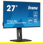 iiyama ProLite XUB2792UHSU-B6 Monitor 27 Pulgadas 4K UHD 3840x2160 IPS 4ms 60Hz, Altavoces, USB-C, DP, HDMI, Negro, con Pivote