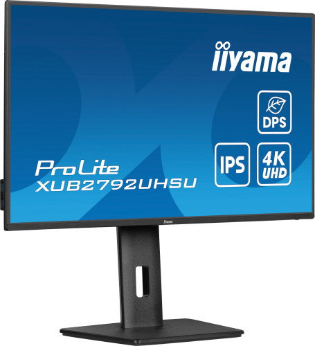 Iiyama XUB2792UHSU-B6 Monitor 27" 4K UHD IPS 3840 x 2160 Pixeles Negro 4 ms