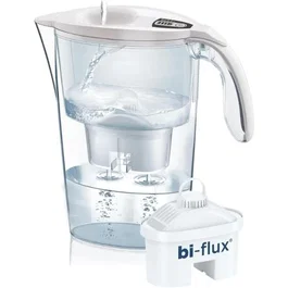 Laica Pack Jarra Filtrante Stream 2.3L Blanca con 1 Filtro BI-FLUX