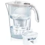 Laica Pack Jarra Filtrante Stream 2.3L Blanca con Filtro BI-FLUX