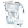 Laica Pack Jarra Filtrante Stream 2.3L Blanca con 1 Filtro BI-FLUX