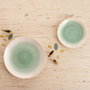 Quid Plato de Postre Velvet Neo Lemon Verde 19cm