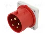 SEZ DK Conector de alimentación AC trifásico macho 32A 400V 5 pines
