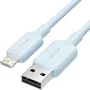 Vention Cable USB 2.0 Macho a Lightning Macho, 480 Mbps, 2.4A, Carga y Sincronización, Longitud 1 Metro, Color Azul