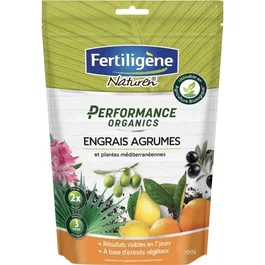 Fertiligene Fertilizante orgánico de alto rendimiento para cítricos y plantas mediterráneas - 700 g