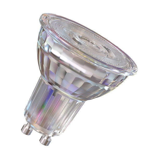 OSRAM LED-Reflektorlampen PAR16 P 3.7W GU10 50W equivalente, 350 lm Blanco frío, 36° ángulo de haz, bombilla LED retroiluminada OSRAM LED-Reflektorlampen PAR16 P 3.7W GU10 50W equivalente, 350 lm Blanco frío, 36° ángulo de haz, bombilla LED retroiluminada