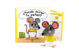 SM Pack Puedo mirar tu pañal + muñeco