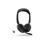 Jabra Evolve2 65 Flex MS Stereo Headset - Auriculares para Oficina con Micrófono (OEN: 26699-999-989)