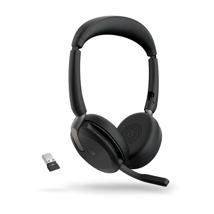 Jabra Evolve2 65 Flex MS Stereo USB-A Negro