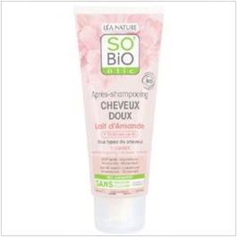 SO'BIO ETIC Acondicionador Suave Leche Almendras y Proteínas de Arroz 200 Ml