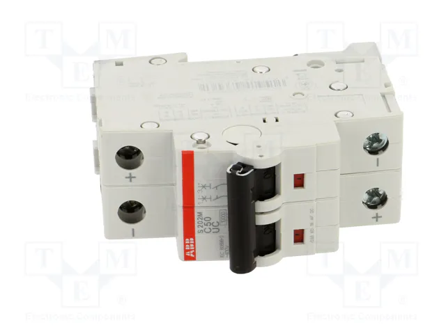 ABB S200M UC Interruptor magnetotérmico 50A 2 polos