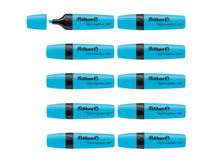 Pelikan Rotulador Fluorescente Textmarker 490 Azul Pelikan Rotulador Fluorescente Textmarker 490 Azul
