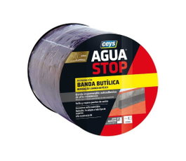 CEYS Aguastop Banda Impermeable Sella Grieta 10cmx3m Gris
