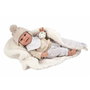 Muñecas Arias Elegance 35 Cm Beige con Manta