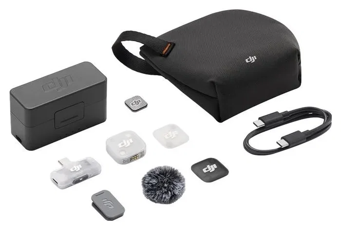 DJI Mic Mini 2 Micrófono Inalámbrico 1 Transmisor 1 Receptor Estuche de Carga