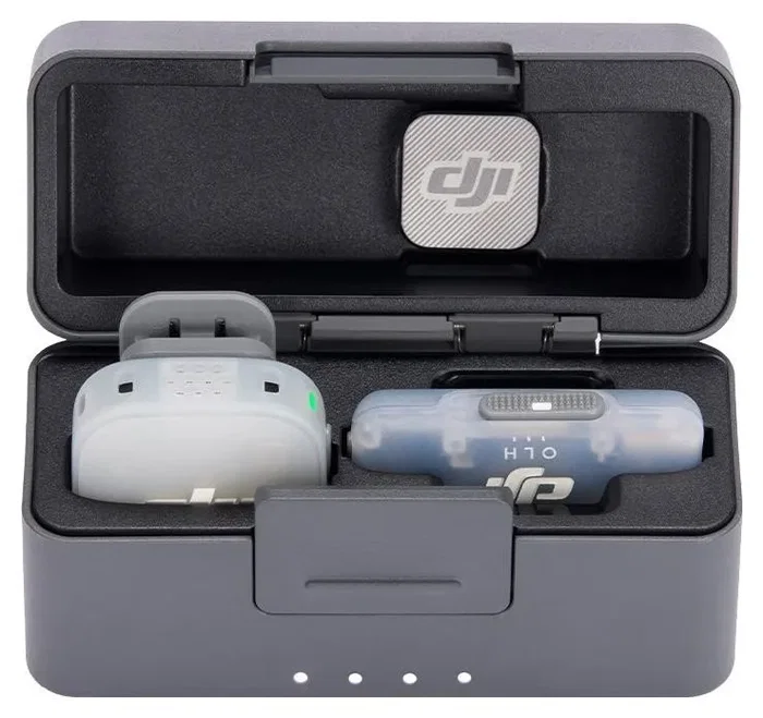 DJI Mic Mini 2 Micrófono Inalámbrico 1 Transmisor 1 Receptor Estuche de Carga