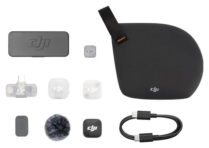 DJI Mic Mini 2 Micrófono Inalámbrico 1 Transmisor 1 Receptor Estuche de Carga