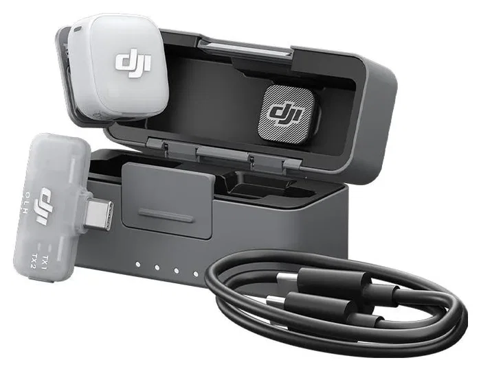 DJI Mic Mini 2 Micrófono Inalámbrico 1 Transmisor 1 Receptor Estuche de Carga