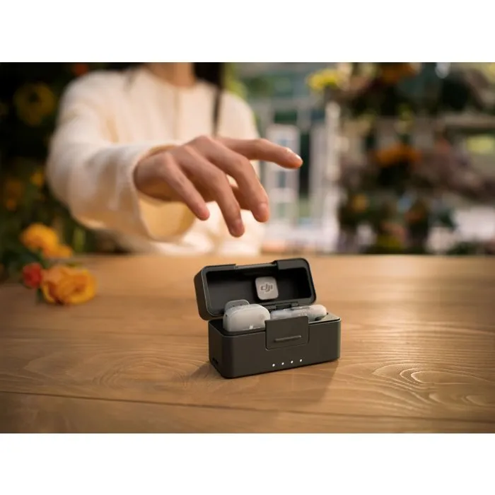 DJI Mic Mini 2 con 1 transmisor, 1 receptor y estuche de carga