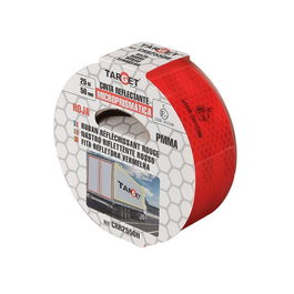 TARGET Cinta Adhesiva Reflectante Segmentada Roja 25M X 50Mm