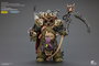 Warhammer 40k Figura 1/18 Death Guard Deathshroud Terminator Championwith Manreaper and Plaguespurter Gauntlets 14 cm