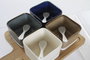 DKD Home Decor Set de 5 Bandejas para Aperitivos de Porcelana y Bambú Marrón