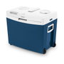 MOBICOOL MT35W Caja refrigeradora termoeléctrica 34L 12V / 240V azul con ruedas