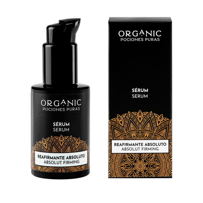 Orgánic Pociones Puras Serum Reafirmante Absoluto con Alaria Esculenta y Péptidos de Centella Asiática para Firmeza y Regeneración - 30 ml