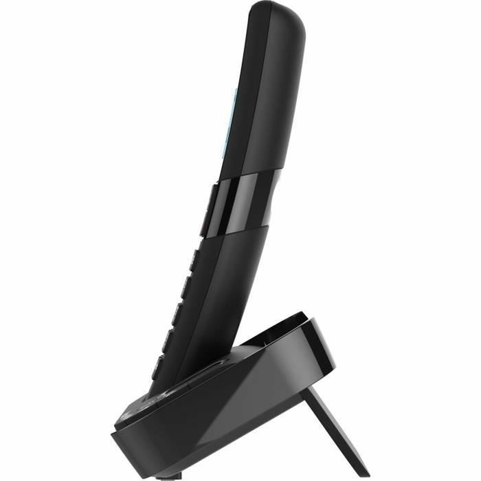 Alcatel F860 voice trio Teléfono fijo inalámbrico negro