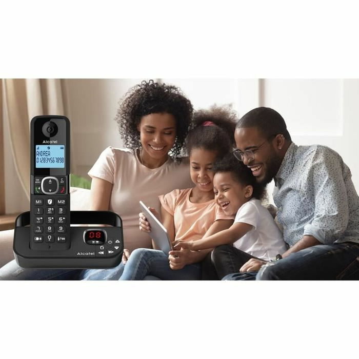 Alcatel F860 voice trio Teléfono fijo inalámbrico negro