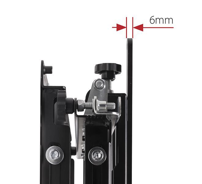 B-Tech Adaptador para Soporte VESA 600 x 400, BT7564, Negro